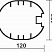 Футбольные ворота 5х2 юношеские SPORTWERK SPW-AG-500-1P